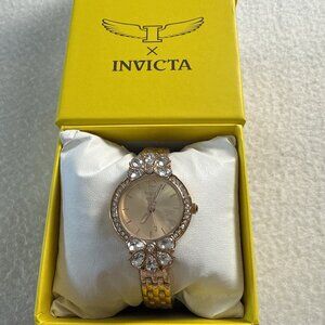 Invicta Wildflower Women's Watch Rose Gold Tone - NEW NEVER WORN